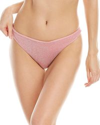 Ramy Brook - Sparkle Knit Isla Bikini Bottom - Lyst