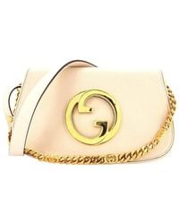 Gucci - Sheep Leather Blondie Nm Chain Flap Bag Small (Authentic Pre- Loved) - Lyst