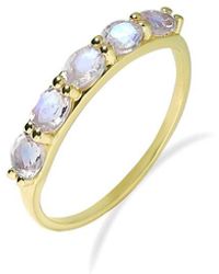 TIRAMISU - 10K 0.85 Ct. Tw. Moonstone Ring - Lyst