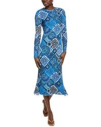 Johnny Was - Jade By Lolia Mesh Midi Dress - Lyst