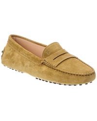 Tod's - Gommini Suede Loafer - Lyst