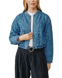 Bella Dahl - Cropped Zip Jacket - Lyst