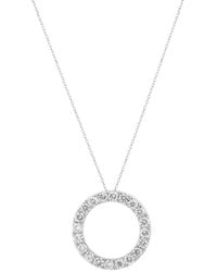 Diana M. Jewels - Fine Jewelry 14K 3.00 Ct. Tw. Lab-Grown Diamond Pendant Necklace - Lyst