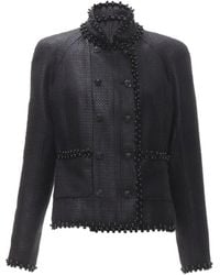 CHANEL - Tweed Lion Cc Button Jacket, Size Fr (Authentic Pre-Loved) - Lyst