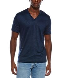John Varvatos - Wooster Slim Fit Linen Shirt - Lyst