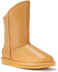 Australia Luxe - Cosy Short Leather Boot - Lyst