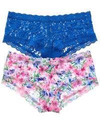 Hanky Panky - Set Of 2 Printed Boyshort - Lyst