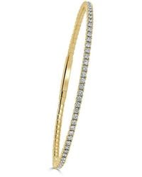 Sabrina Designs - 14k 2.14 Ct. Tw. Diamond Flexible Bangle Bracelet - Lyst