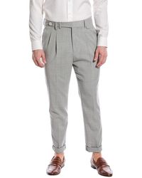 Brunello Cucinelli - Leisure Fit Wool Pant - Lyst