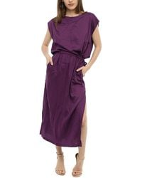 Woolrich - Twill Maxi Dress - Lyst