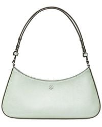 Tory Burch - Emerson Shiny Textured Leather Shoulder Bag - Lyst