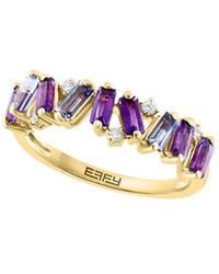 Effy Fine Jewelry - 14K 0.87 Ct. Tw. Diamond & Gemstone Ring - Lyst