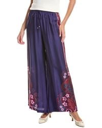 Johnny Was - Frankie Easy Silk-Blend Pant - Lyst