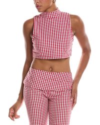 Estellina - Check Top - Lyst