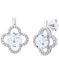 MaxColor - 2.80 Ct. Tw. Topaz Drop Earrings - Lyst
