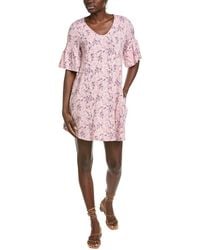 Marion - Puff Sleeve Floral Dress - Lyst