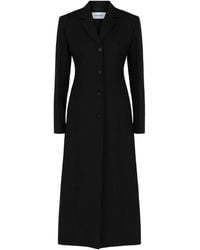 Ferragamo - Tailored Wool-Blend Coat - Lyst