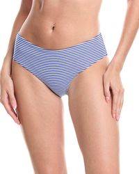 Sea Level - Varsity Mid Bikini Bottom - Lyst