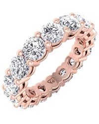 Lab Grown Diamonds - 14K 8.78 Ct. Tw. Lab-Grown Diamond Ring - Lyst