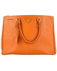 Prada - Saffiano Leather Double Zip Lux Tote Large (Authentic Pre-Loved) - Lyst