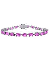 Rina Limor - 13.34 Ct. Tw. Lab-Grown Sapphire Tennis Bracelet - Lyst