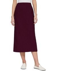 Lafayette 148 New York - Straight Midi Skirt - Lyst