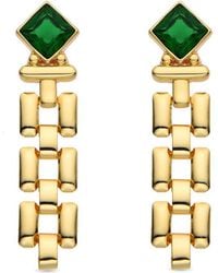 Eye Candy LA - Cz Drop Earring - Lyst