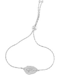 Amairah - 0.05 Ct. Tw. Diamond Bolo Bracelet - Lyst