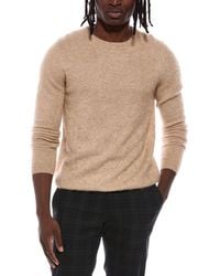 Autumn Cashmere - Brushed 100% Cashmere Crewneck Sweater - Lyst