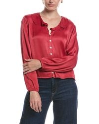 Bella Dahl - Button Down Blouse - Lyst