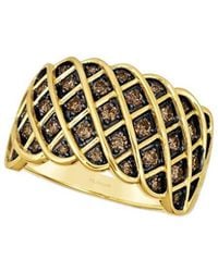 Le Vian - Euphoria Chocolate 14K 0.13 Ct. Tw. Diamond Ring - Lyst