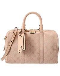 Gucci - Ophidia Medium Gg Canvas & Leather Satchel - Lyst