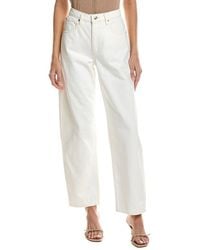 FRAME - Frame Low Slung Au Natural Clean Barrel Jean - Lyst