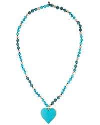 Saachi - Heart Stone Beaded Necklace - Lyst