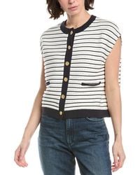 Rag & Bone - Evelyn Stripe Vest - Lyst