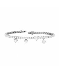 Lab Grown Diamonds - 14K.08 Ct. Tw. Lab-Grown Diamond Bracelet - Lyst