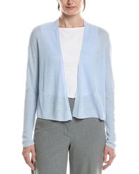 Eileen Fisher - Linen-Blend Cardigan - Lyst
