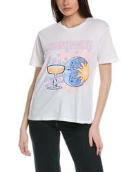 Project Social T - Happiness In A Glass T-shirt - Lyst