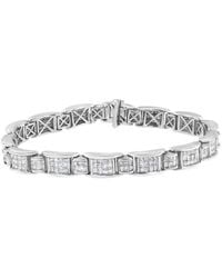 Haus of Brilliance - 14K 5.00 Ct. Tw. Diamond Link Bracelet - Lyst