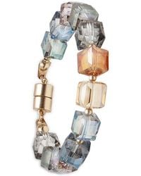 Saachi - Faceted Bead & Stone Bracelet - Lyst