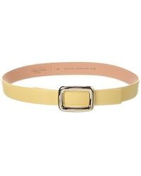 Roger Vivier - Logo Leather Belt - Lyst