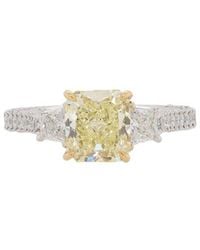 Diana M. Jewels - Fine Jewelry 18k & Platinum 2.93 Ct. Tw. Diamond Ring - Lyst
