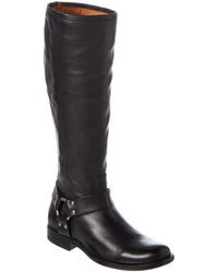 frye logo boots