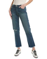 Joe's Jeans - The Honor High-rise Kersh Vintage Straight Jean - Lyst