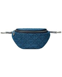 Tory Burch - Willa Denim Belt Bag - Lyst