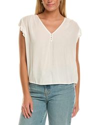Velvet By Graham & Spencer - Malta Short Sleeve Knit Top - Lyst