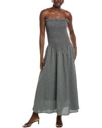 Marion - Striped Midi Dress - Lyst