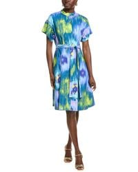 Natori - Multi Floral Midi Dress - Lyst