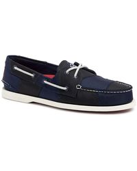 sperry shoes mens blue