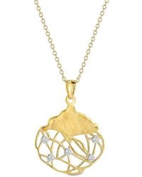 Reiss - 14K 0.10 Ct. Tw. Diamond Necklace - Lyst